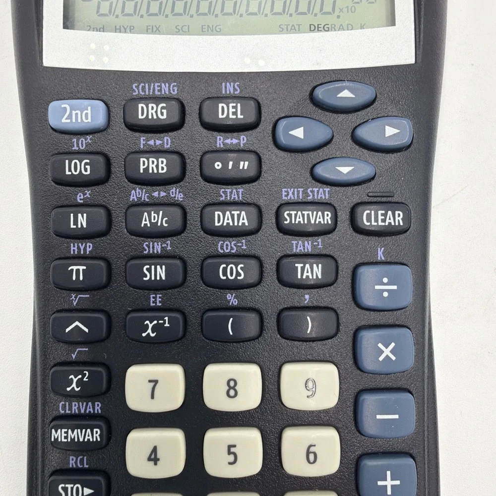 Texas Instruments TI-30X IIS Scientific‎ Calculator W/ Case Solar ~ TESTED WORKS
